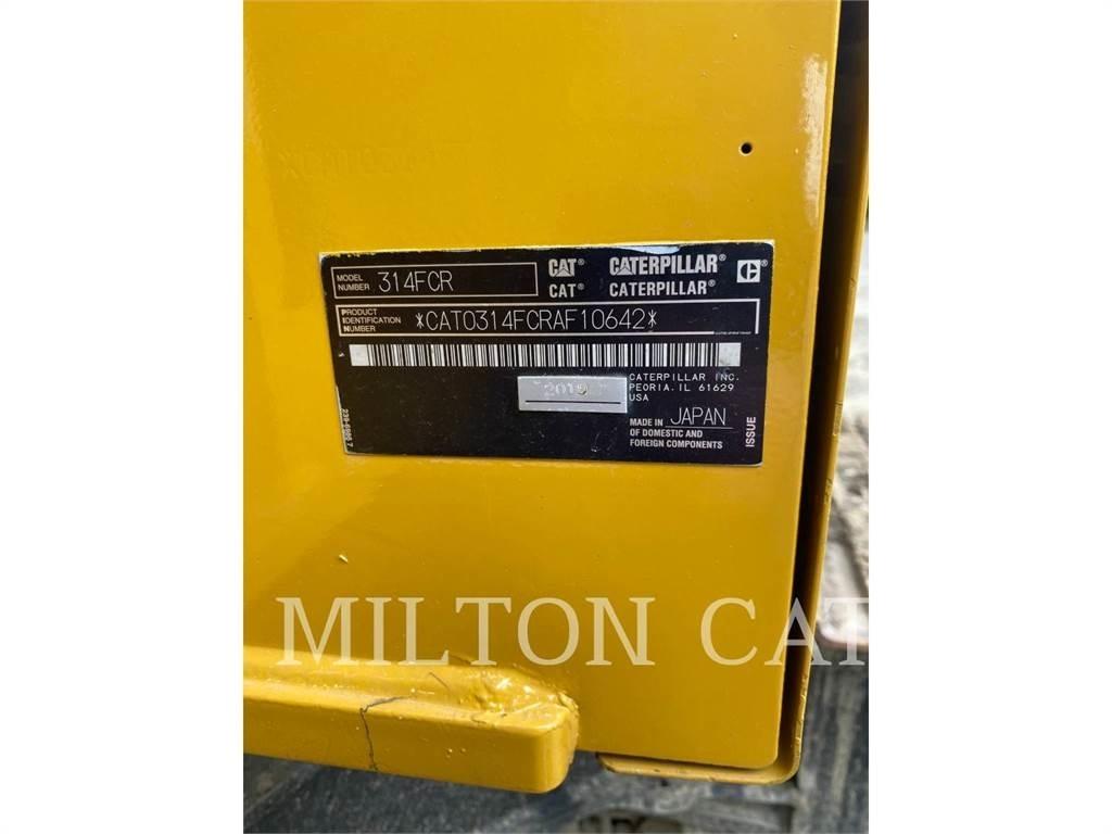 CAT 314F Beltegraver