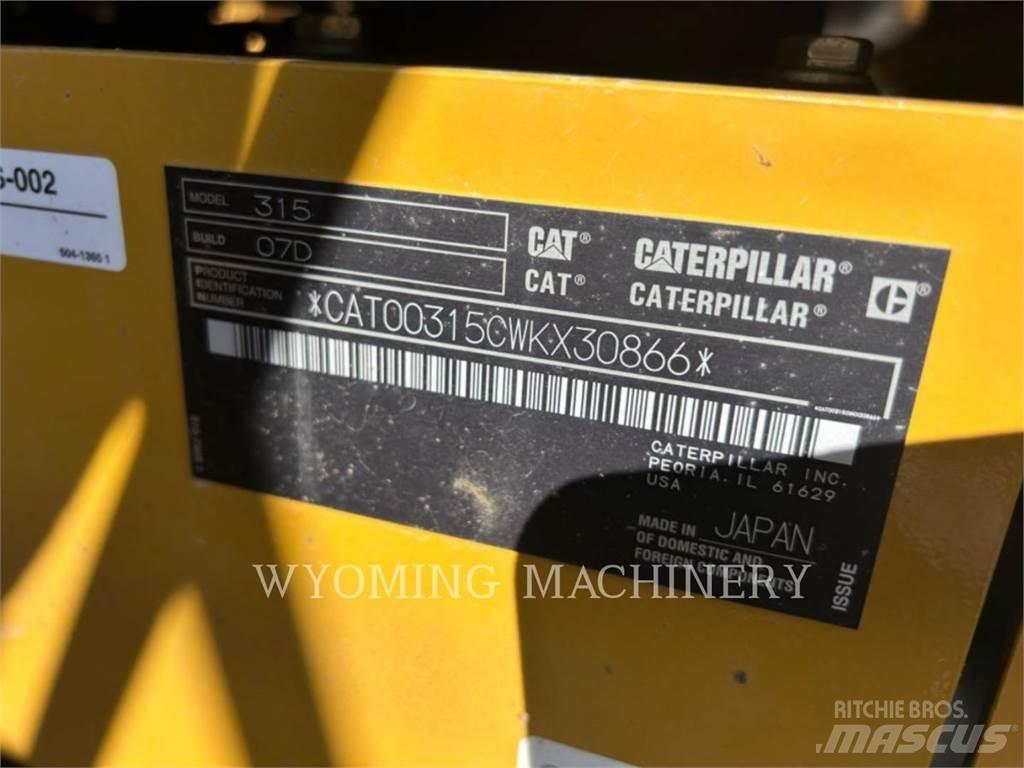 CAT 315 Beltegraver