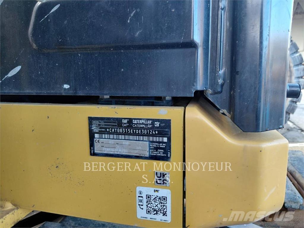 CAT 315 Beltegraver
