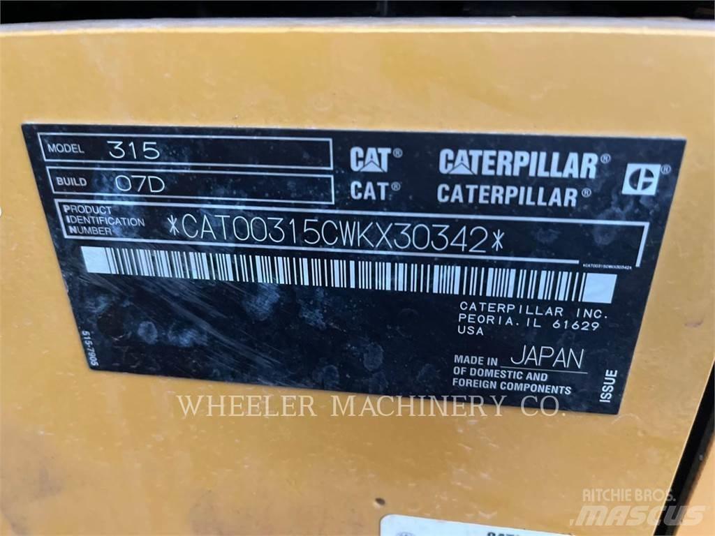 CAT 315 CF Beltegraver