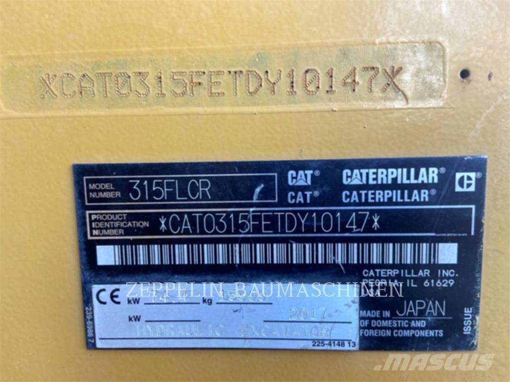 CAT 315FL Beltegraver
