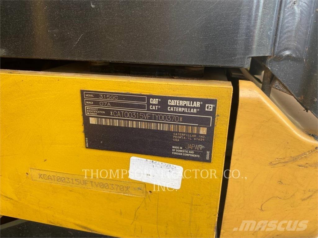 CAT 315GC Beltegraver