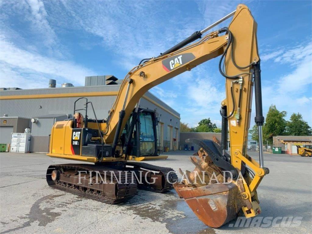 CAT 316E Beltegraver