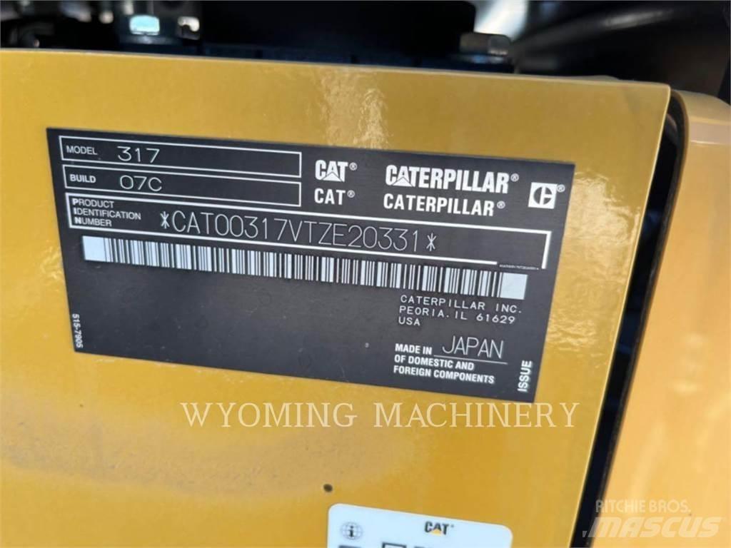 CAT 317 Beltegraver