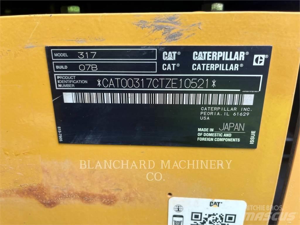CAT 317 Beltegraver