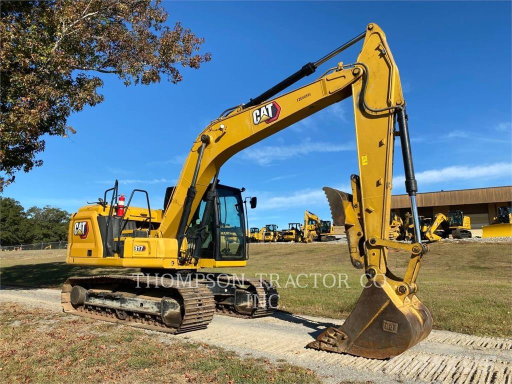 CAT 317 Beltegraver
