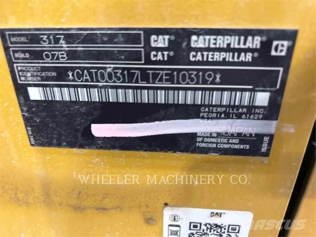 CAT 317 CF Beltegraver