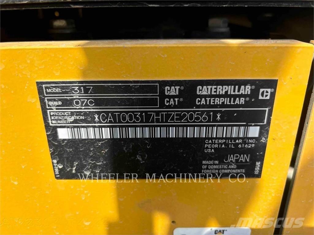 CAT 317 CF Beltegraver