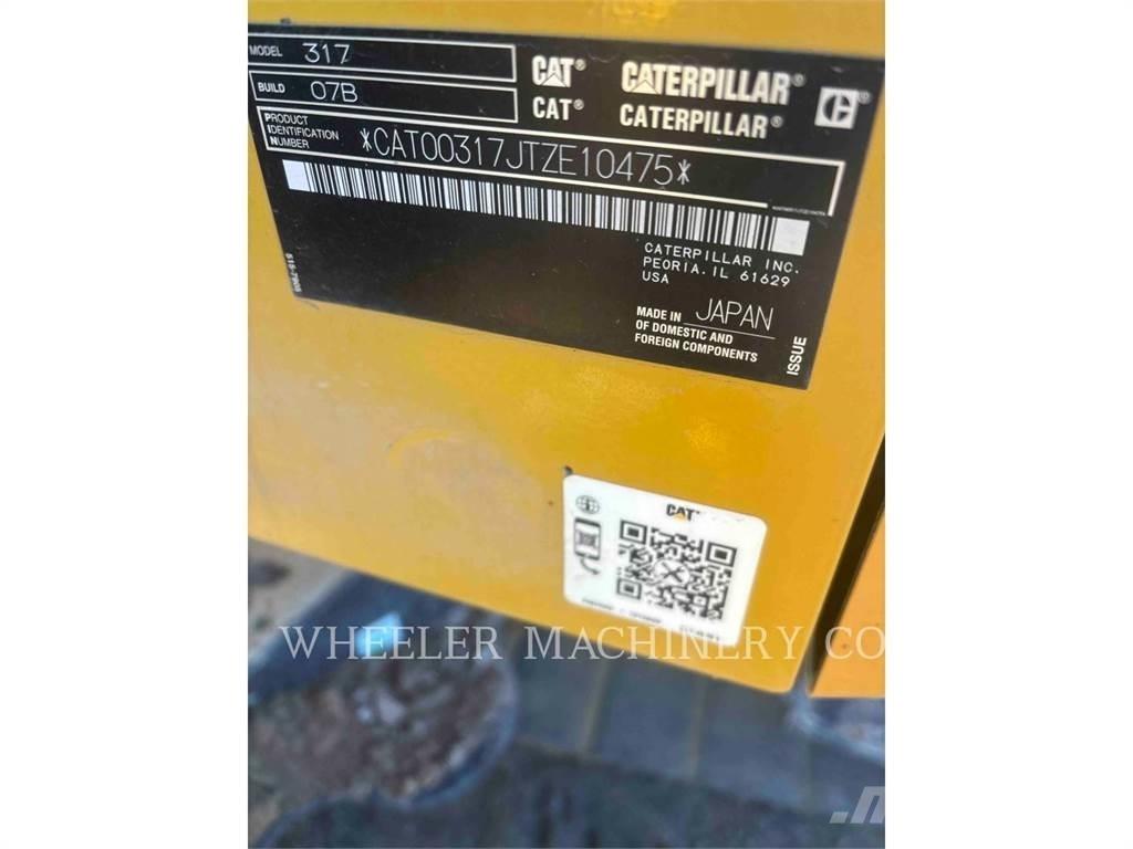 CAT 317 CF Beltegraver