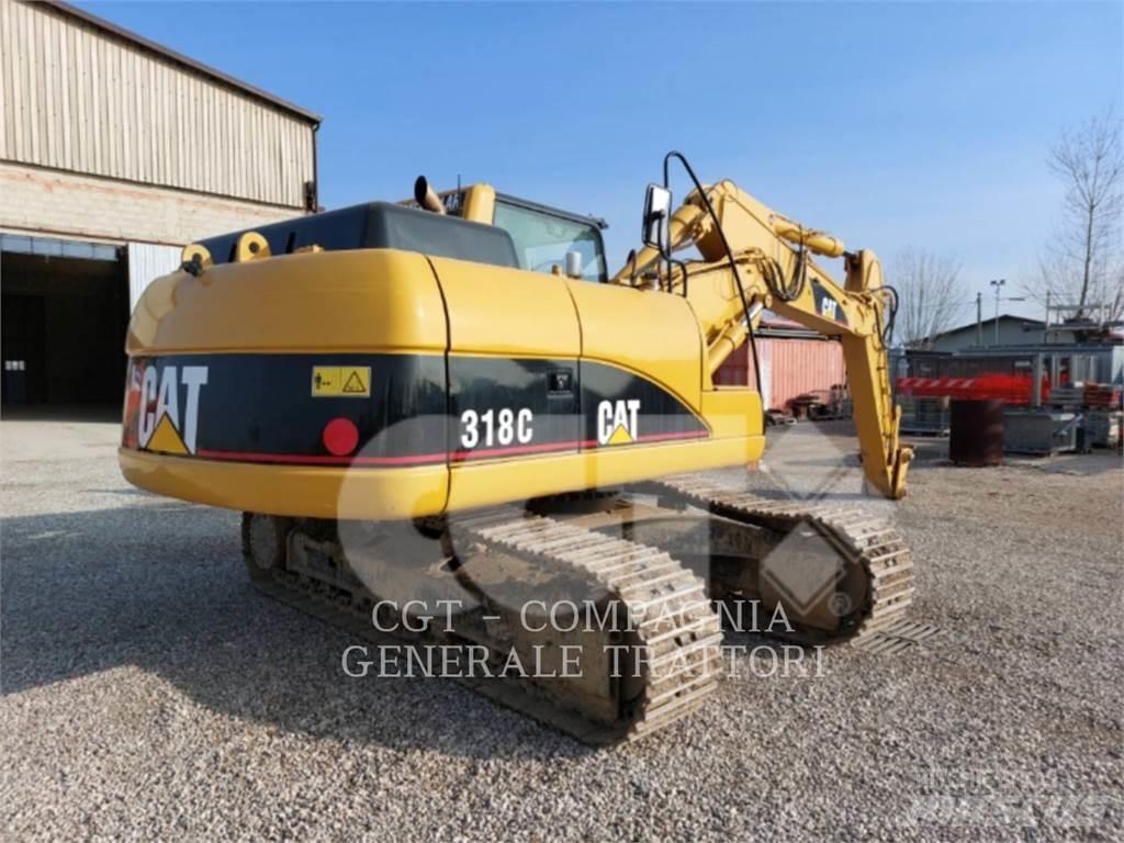 CAT 318C Beltegraver