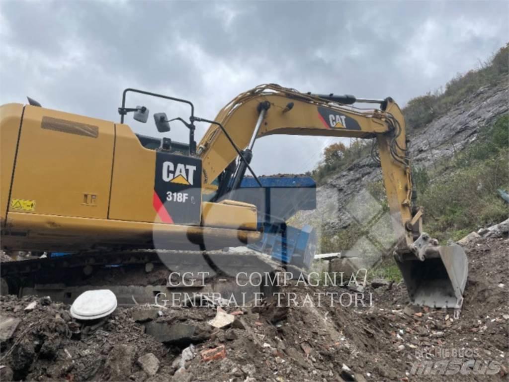 CAT 318F Beltegraver