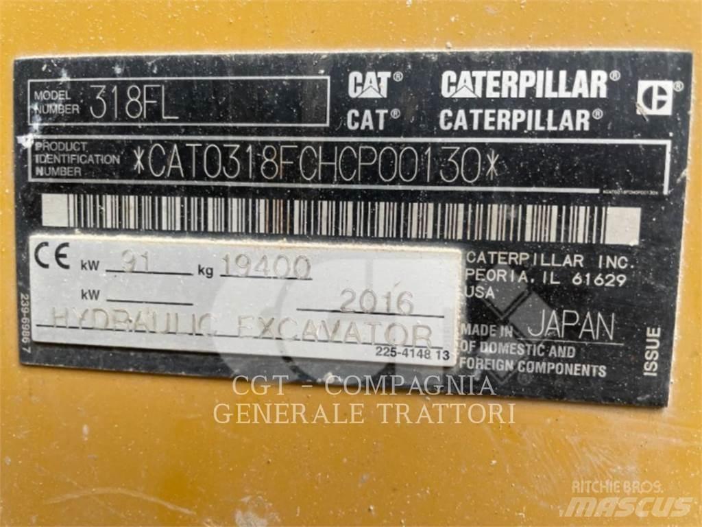 CAT 318F Beltegraver