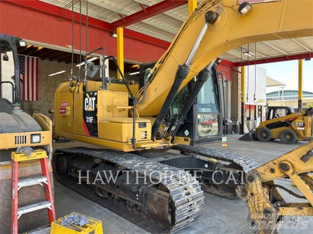 CAT 318F Beltegraver