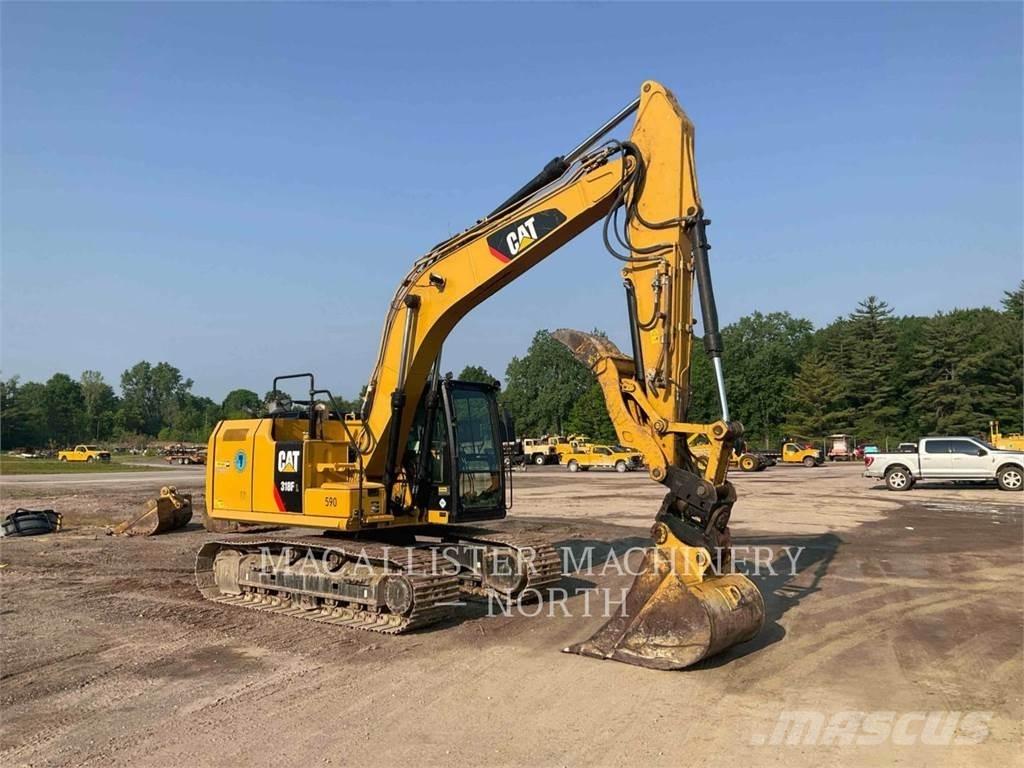 CAT 318FL PM+ Beltegraver