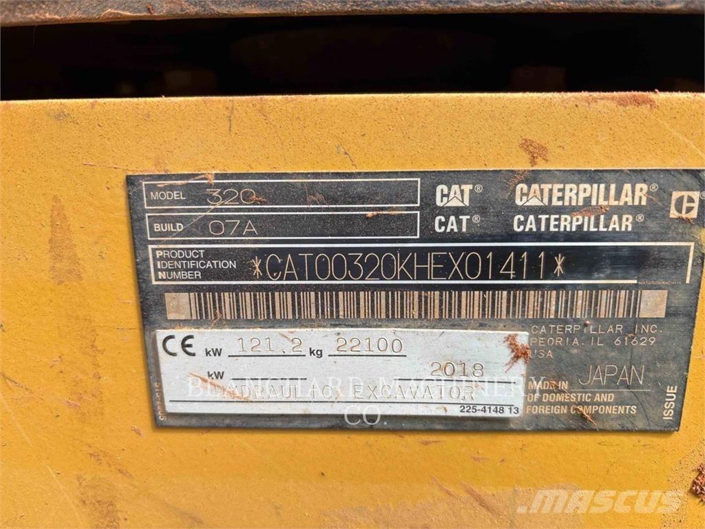 CAT 320 Beltegraver