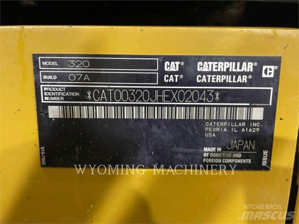 CAT 320 Beltegraver