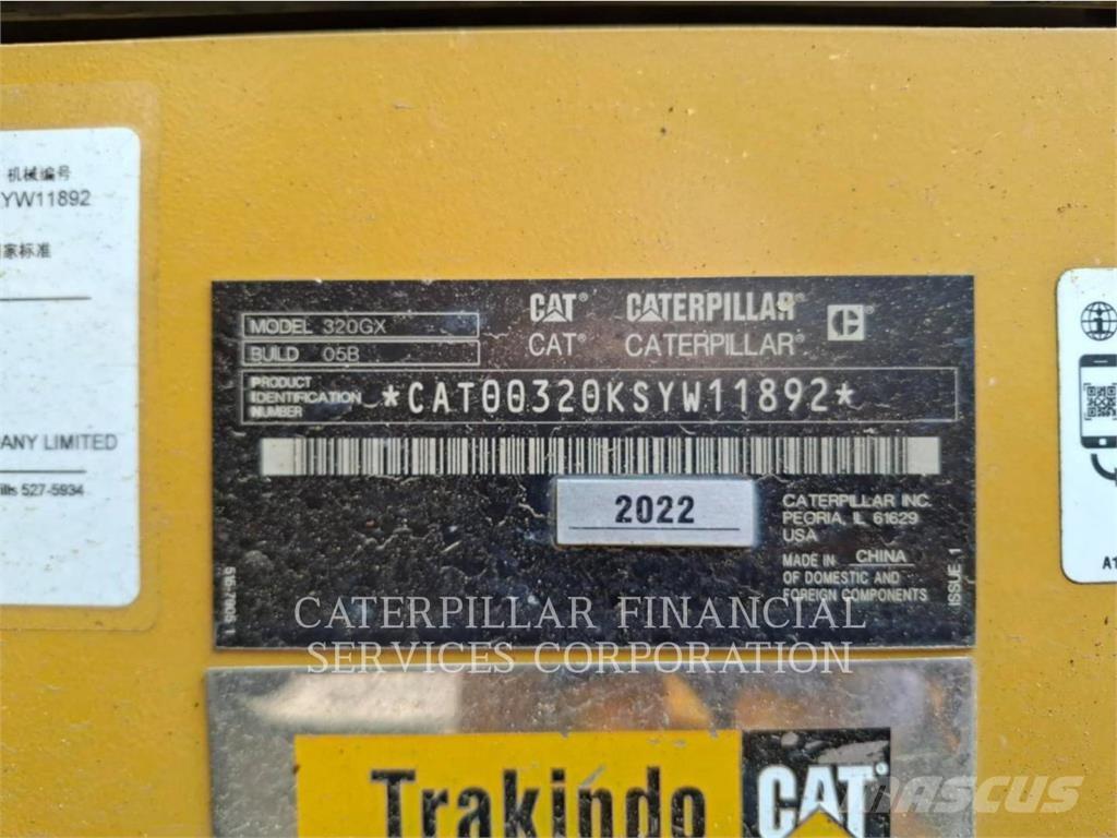CAT 320-05GX Beltegraver