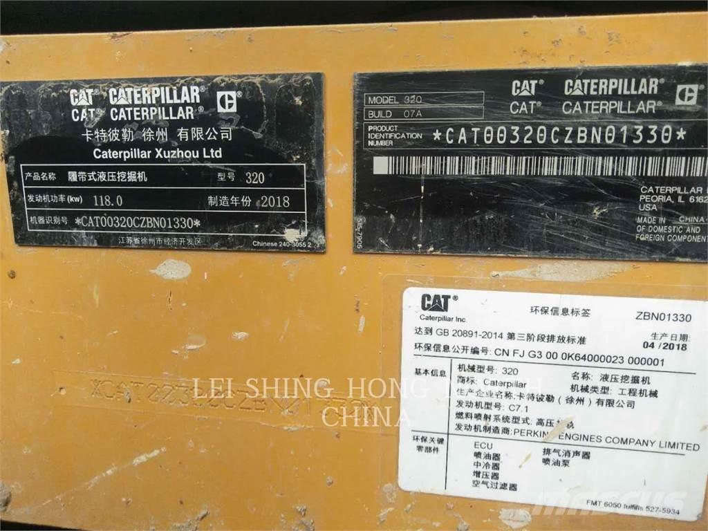 CAT 320-07 Beltegraver