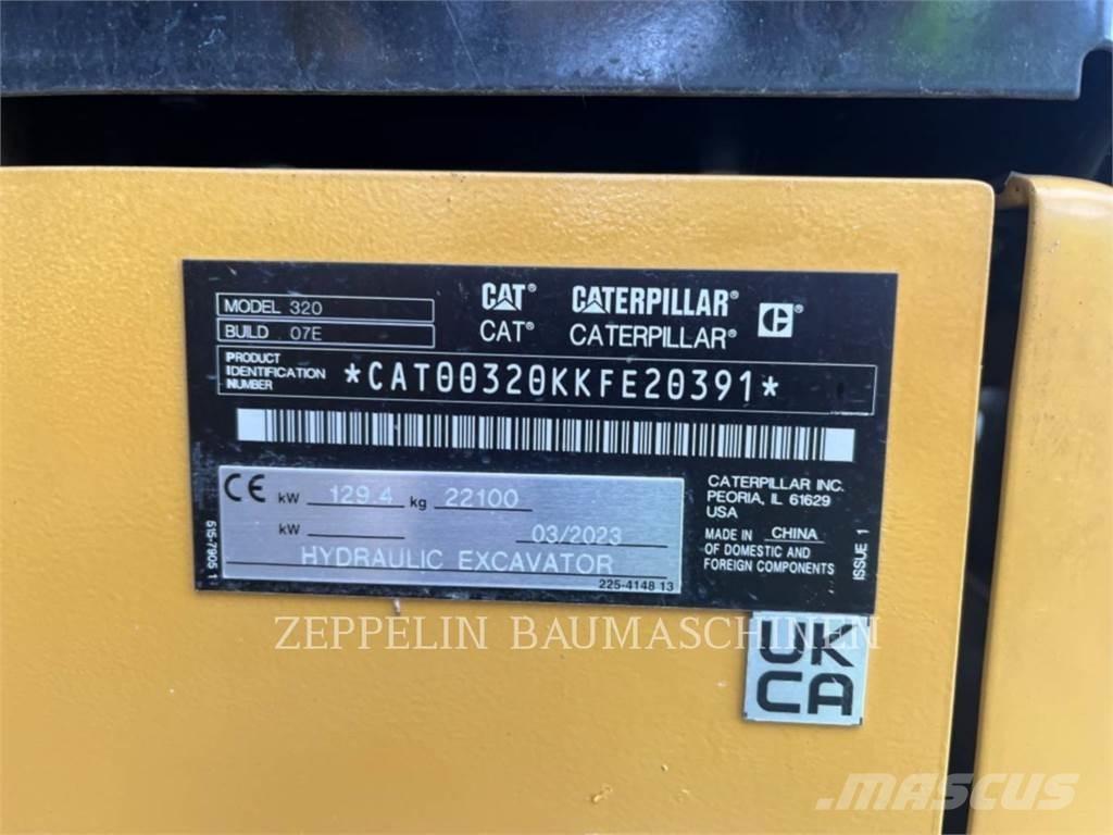 CAT 320-07D Beltegraver