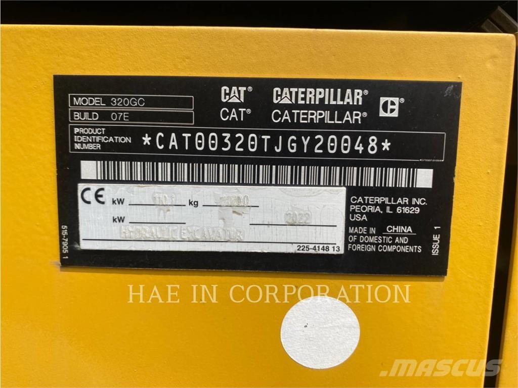 CAT 320-07GC Beltegraver