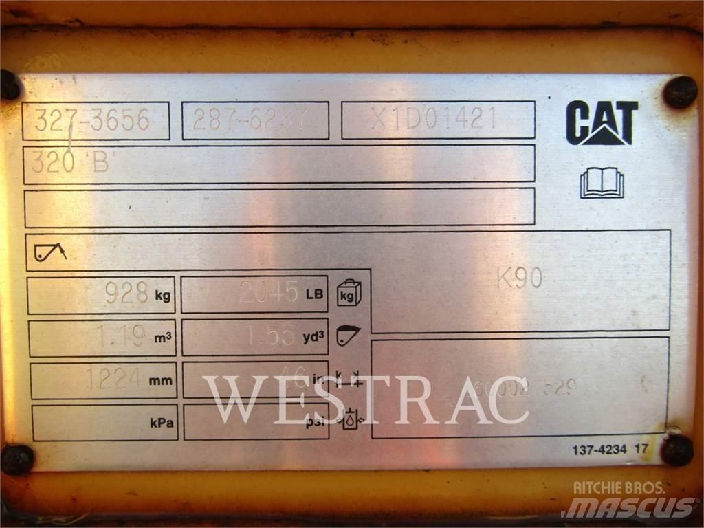 CAT 320B Skuffer