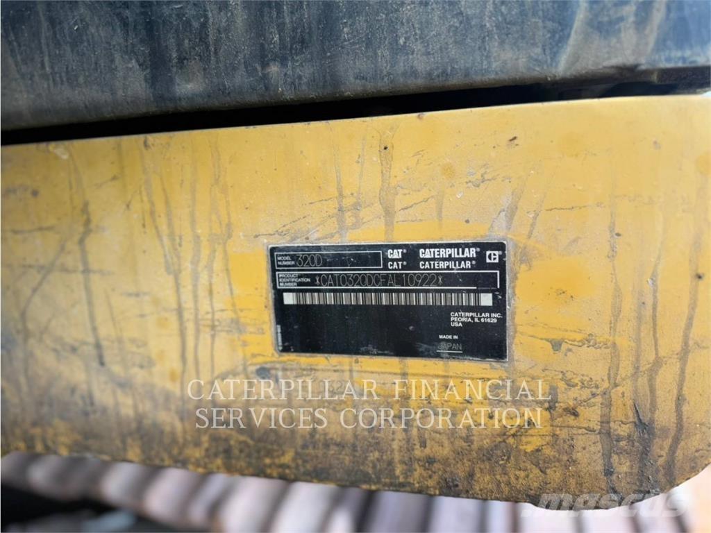 CAT 320D Beltegraver