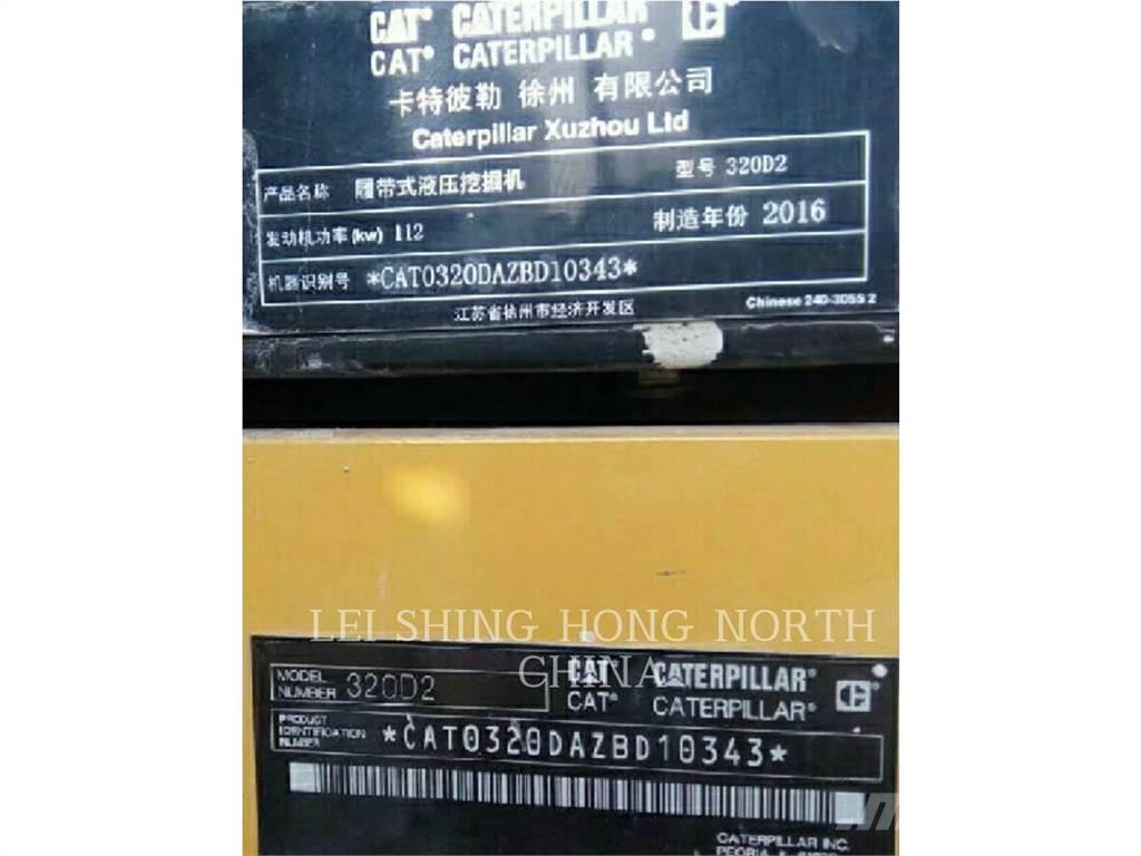 CAT 320D2 Beltegraver