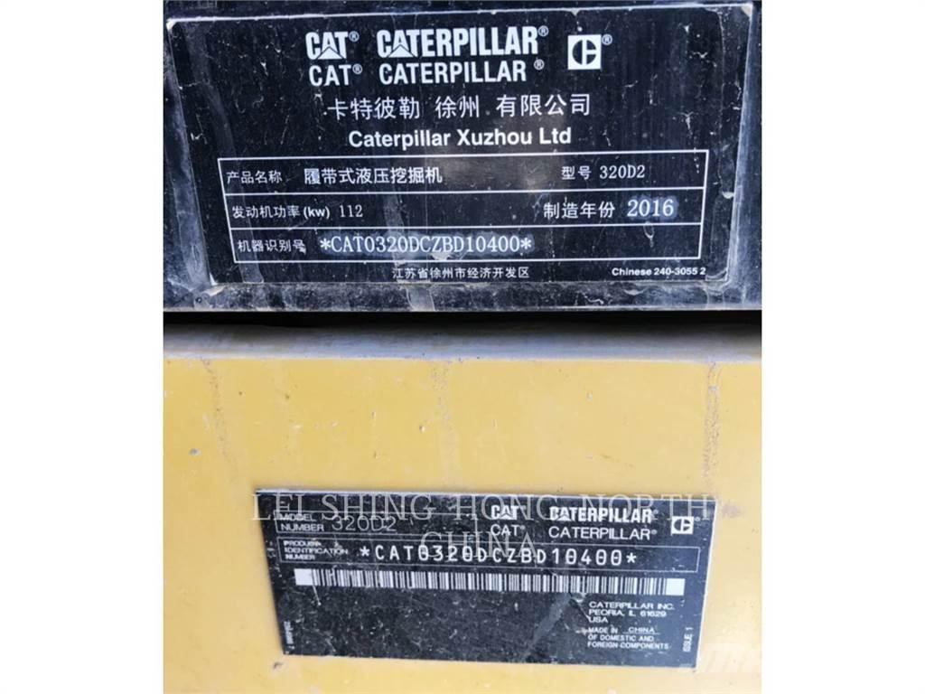 CAT 320D2 Beltegraver