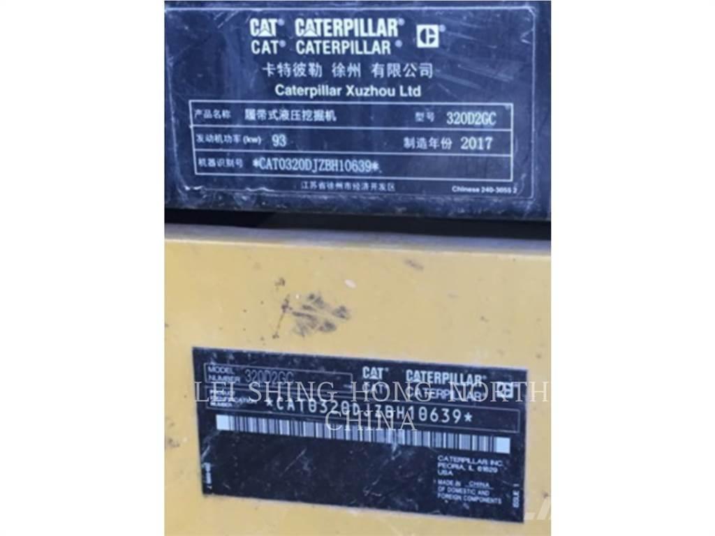 CAT 320D2GC Beltegraver