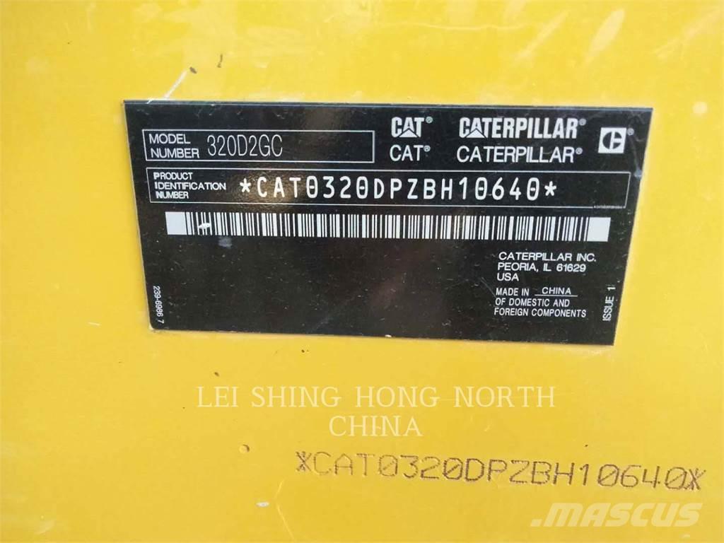 CAT 320D2GC Beltegraver