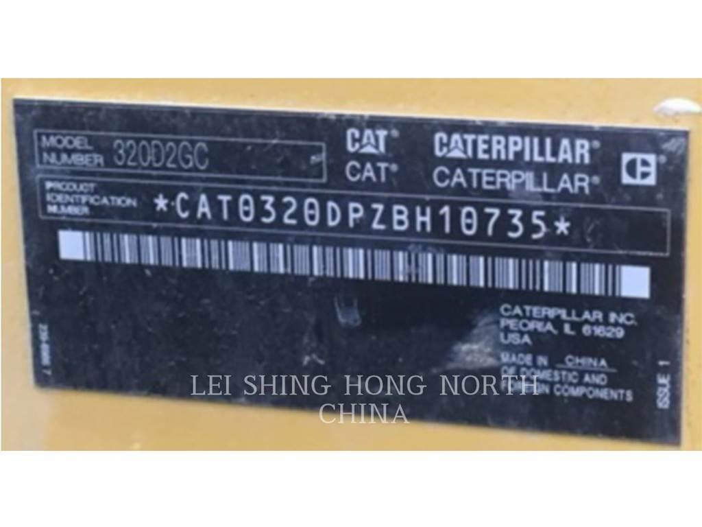 CAT 320D2GC Beltegraver