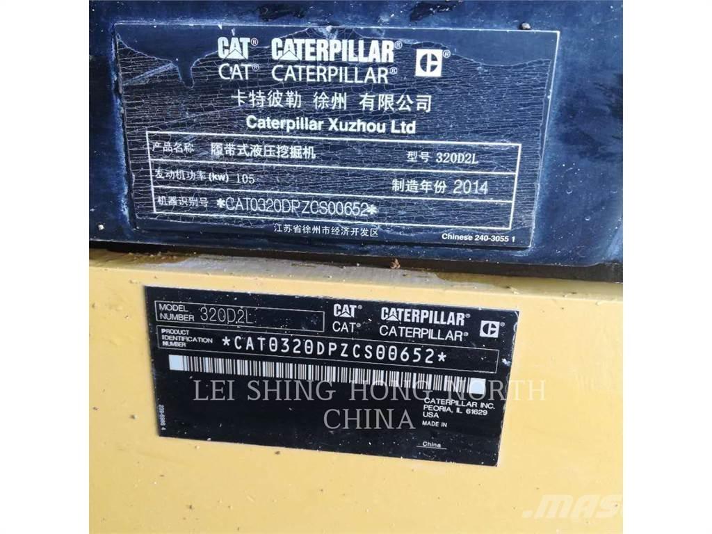 CAT 320D2L Beltegraver