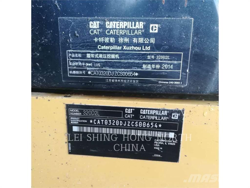 CAT 320D2L Beltegraver