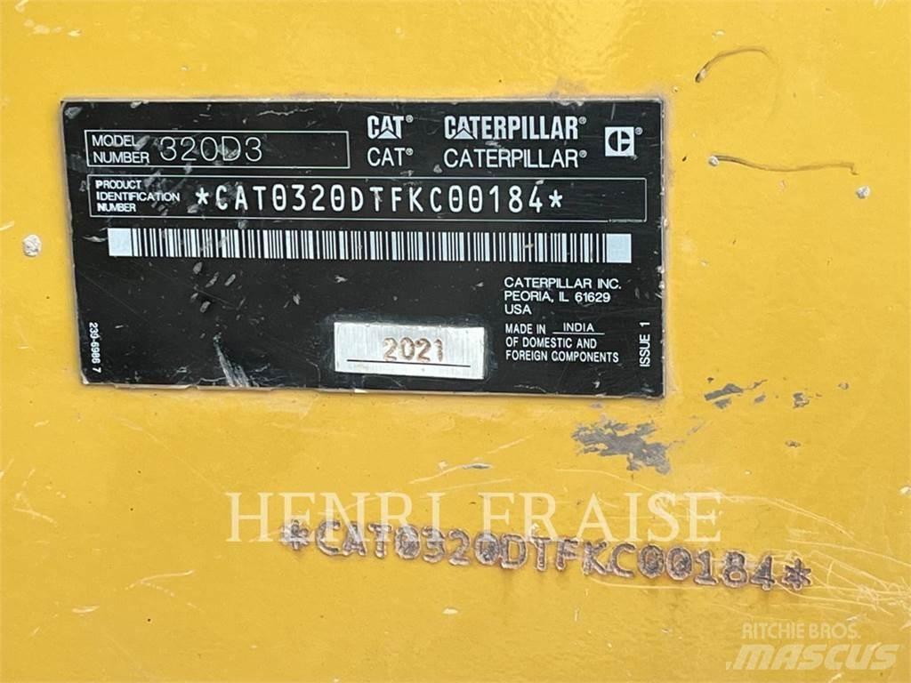 CAT 320D3 Beltegraver