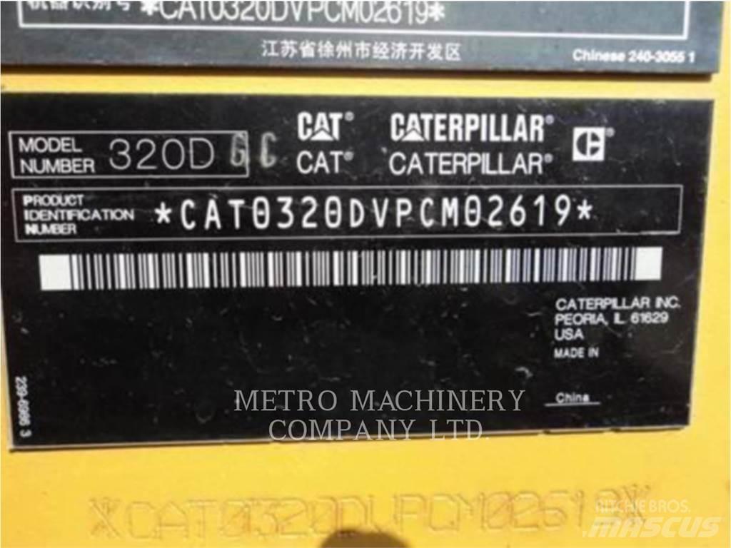 CAT 320DGC Beltegraver