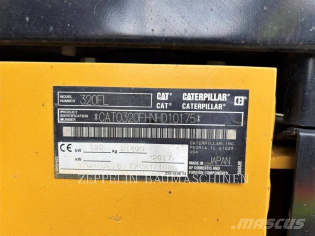 CAT 320FL Beltegraver