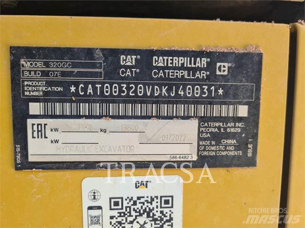 CAT 320GC Beltegraver