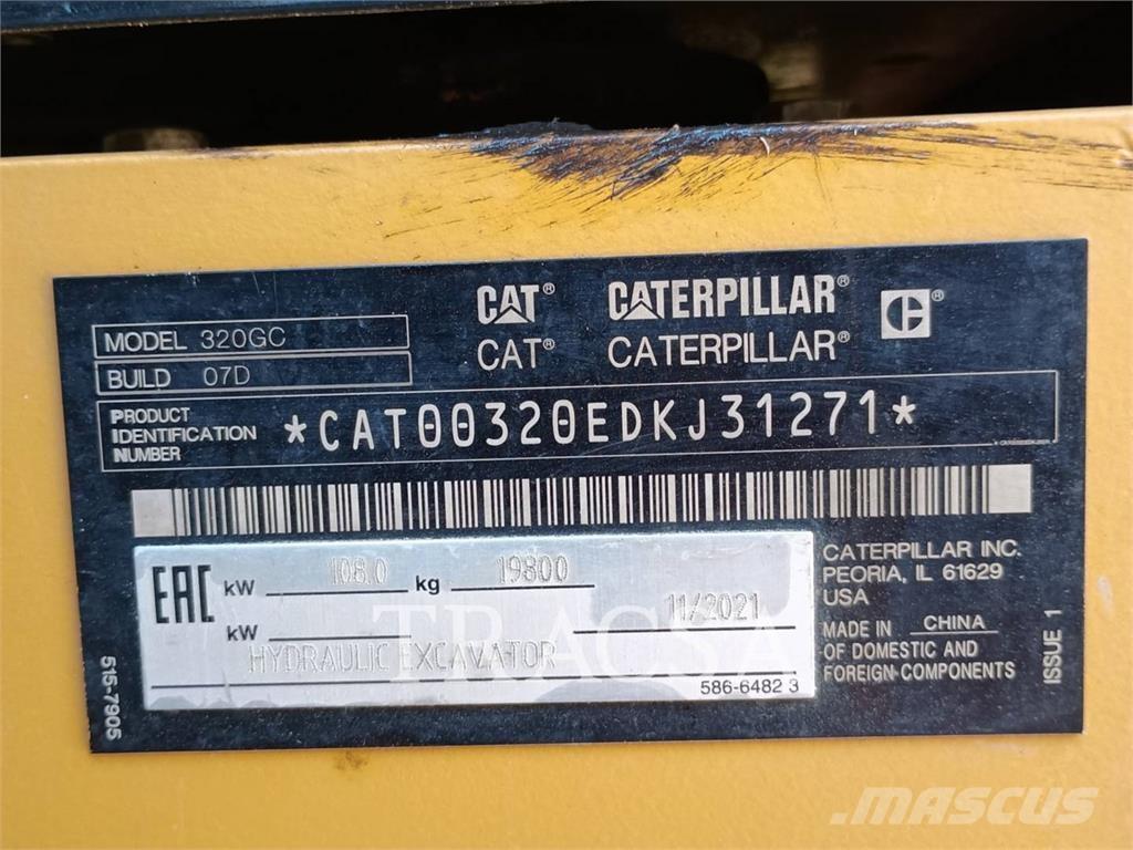 CAT 320GC Beltegraver
