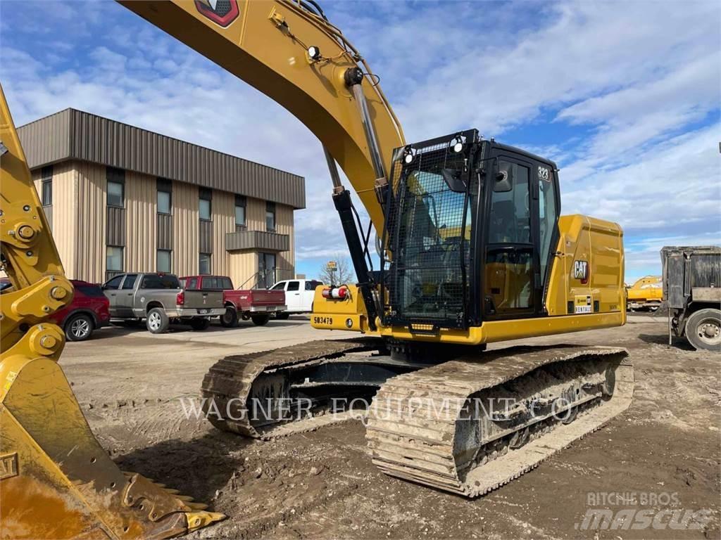 CAT 323 Beltegraver