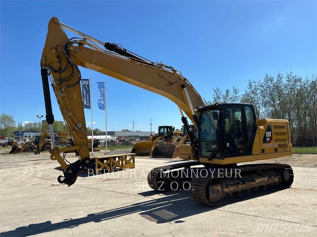 CAT 323 Beltegraver