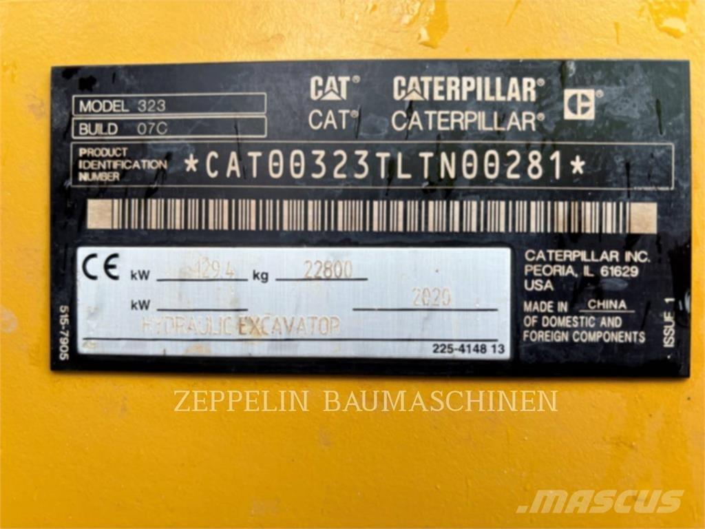 CAT 323-07C Beltegraver