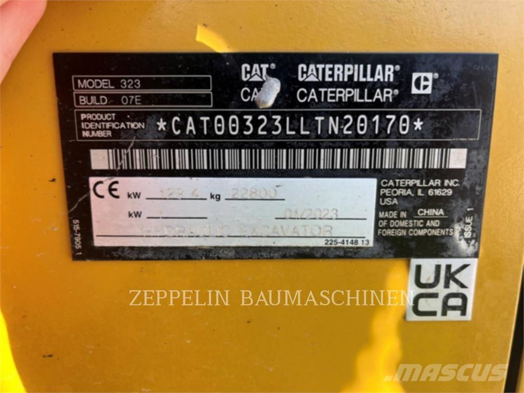 CAT 323-07D Beltegraver