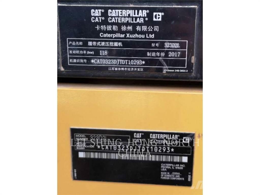 CAT 323D2L Beltegraver