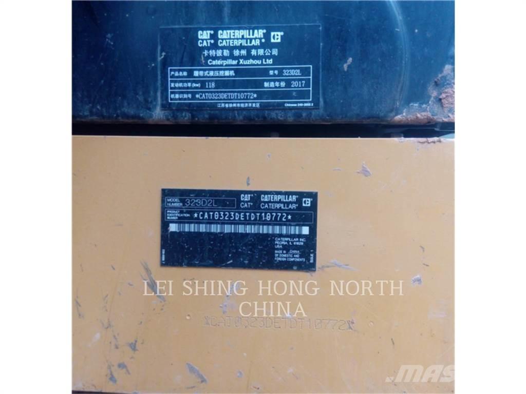 CAT 323D2L Beltegraver