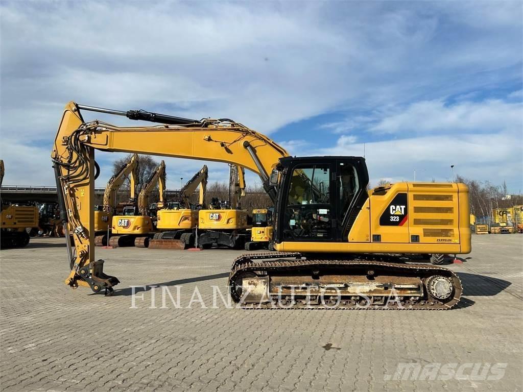 CAT 323E Beltegraver