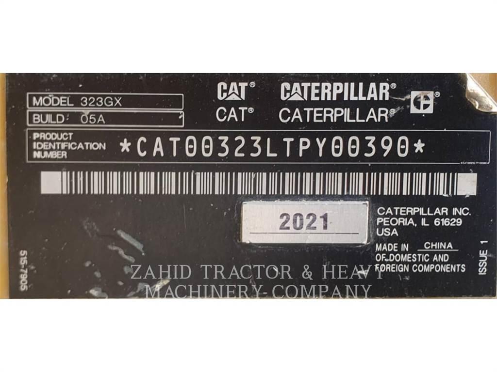 CAT 323GX Beltegraver