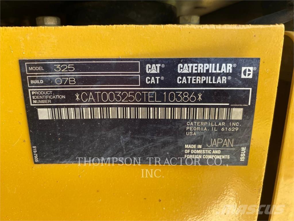 CAT 325 Beltegraver