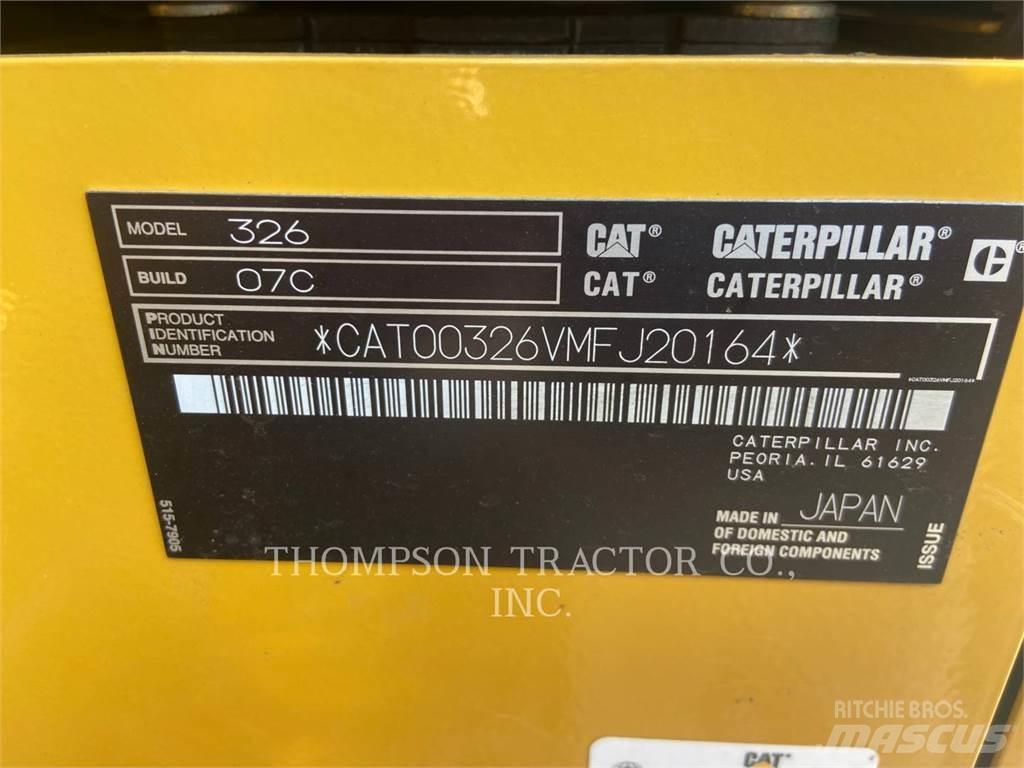 CAT 326 Beltegraver