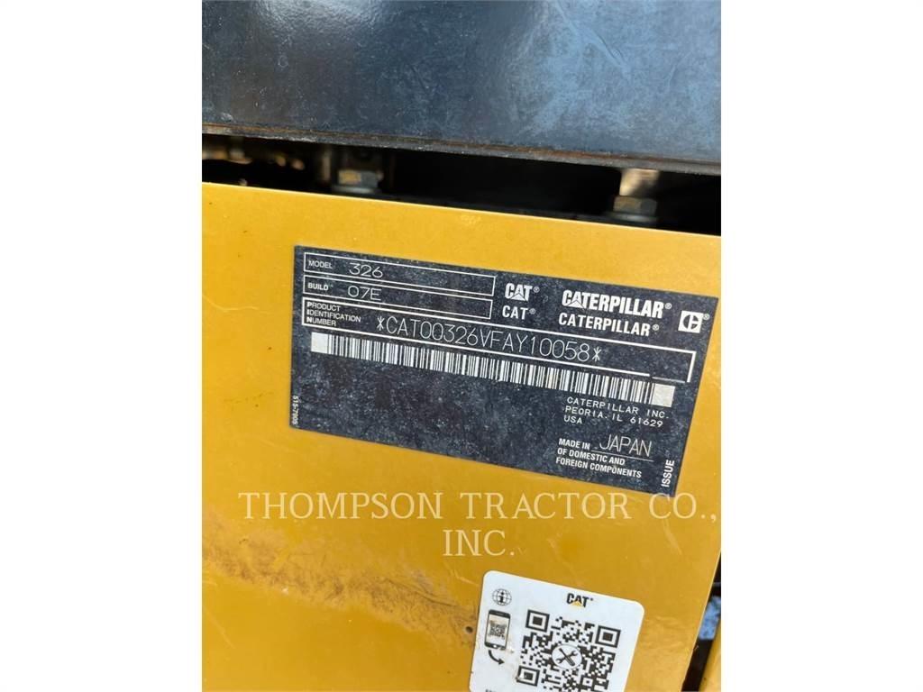 CAT 326 Beltegraver