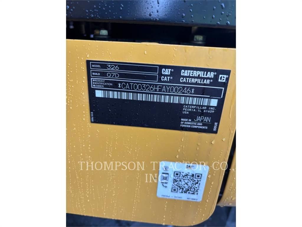 CAT 326 Beltegraver
